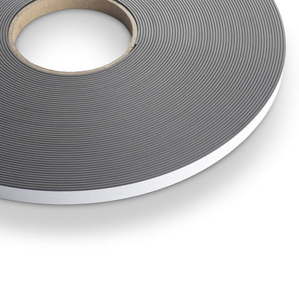 Magnetic Tape with Standard Adhesive, 12.7mm x 1.5mm x 30m Mag A, UV Coated and 3" Core