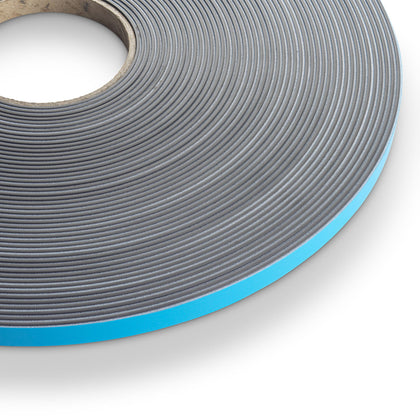 Magnetic Tape with Foam Adhesive, 12.7mm x 1.5mm x 30m Mag B, UV Coated and 3" Core