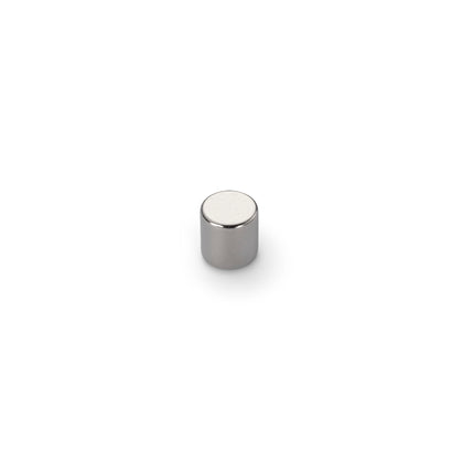 Neodymium Disc Magnet, 8mm Diameter x 8mm N35 Nickel Plated (A)