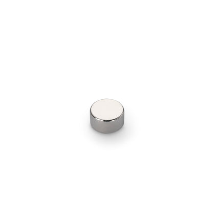 Neodymium Disc Magnet, 10mm Diameter x 5mm N35 Nickel Plated (A)