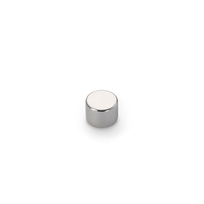 Neodymium Disc Magnet with Plastic Spacers, 10mm Diameter x 7mm N35 Nickel Plated (A)