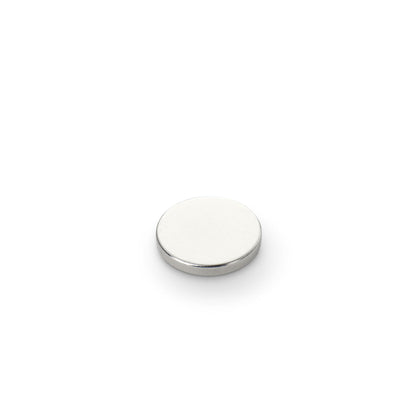 Neodymium Disc Magnet, 15mm Diameter x 2mm N35 Nickel Plated (A)