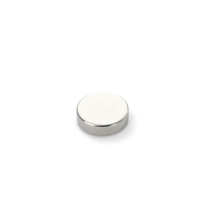 Neodymium Disc Magnet, 15mm Diameter x 4mm N35 Nickel Plated (A)