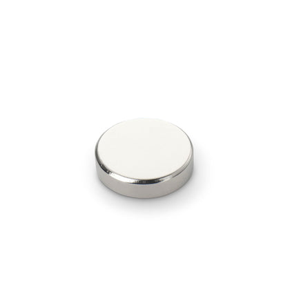 Neodymium Disc Magnet with Plastic Spacers, 20mm Diameter x 5mm N35 Nickel Plated (A)