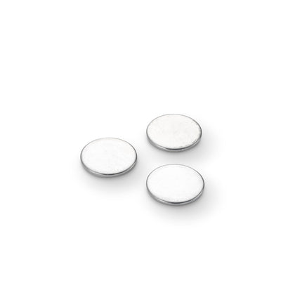 Steel Disc, Zinc Plated 15mm Diameter x 1mm